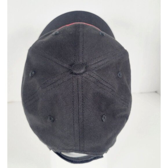 Pizza Hut Hat Cap Classic Retro Logo Black Adjustable Employee Uniform OSFM - Picture 5 of 9